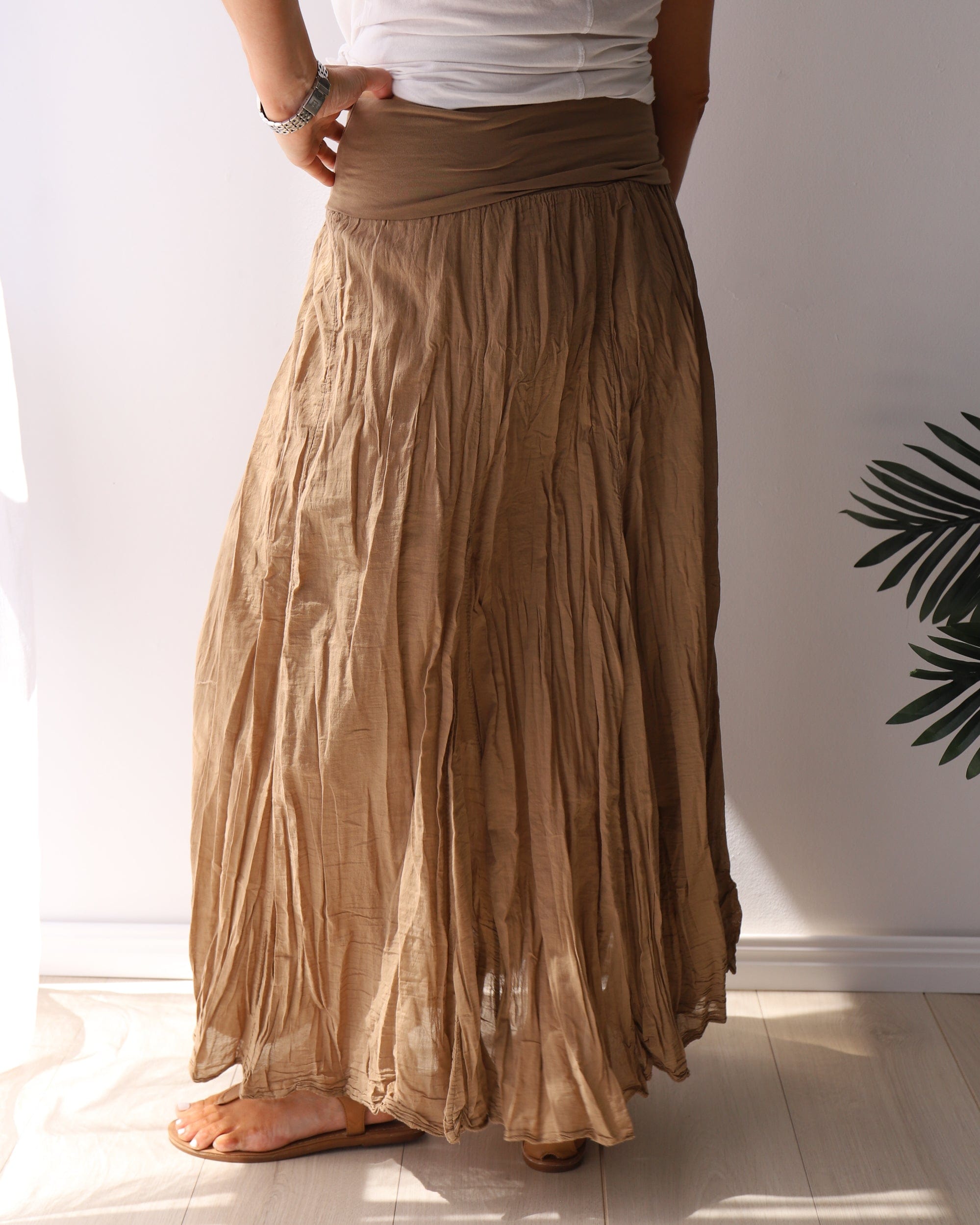 LEISURES ACCESSORIES SUMMER APPAREL JANALI Camel