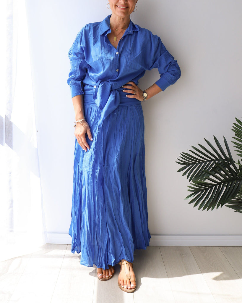 LEISURES ACCESSORIES SUMMER APPAREL JANALI Cobalt