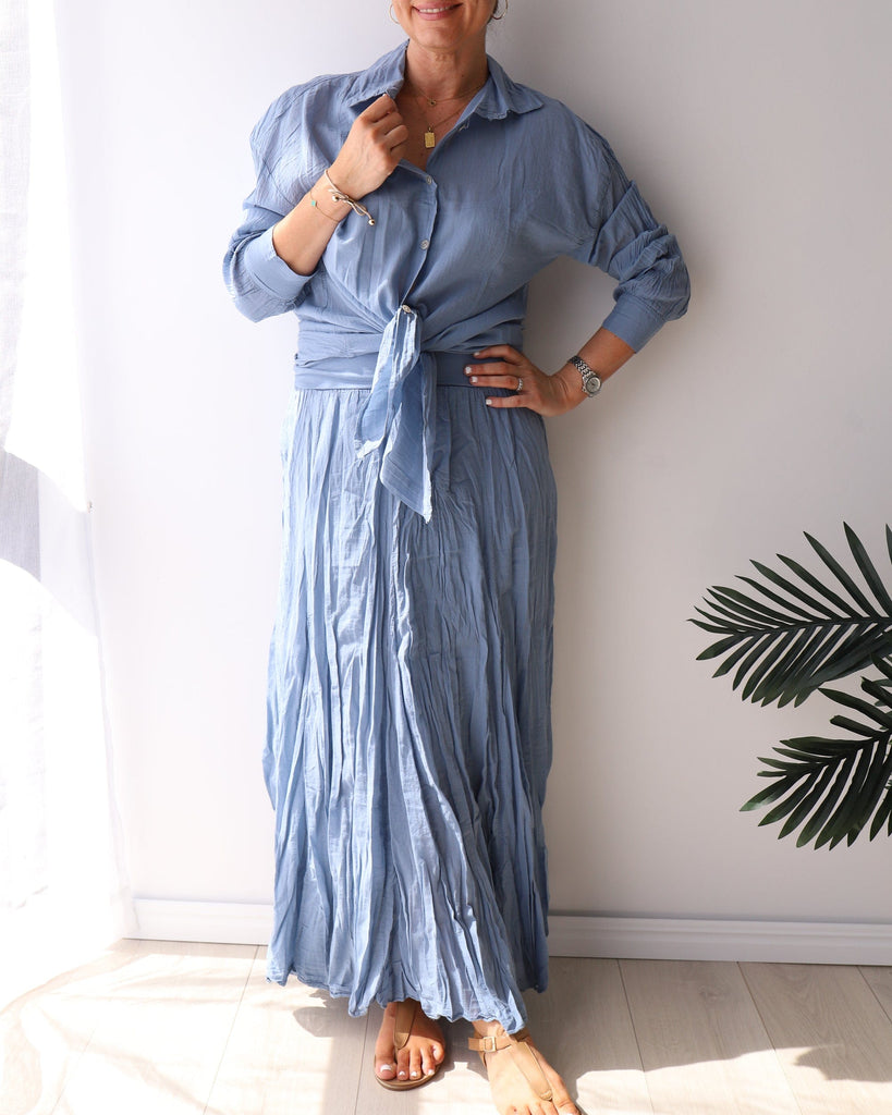 LEISURES ACCESSORIES SUMMER APPAREL JANALI Denim Blue