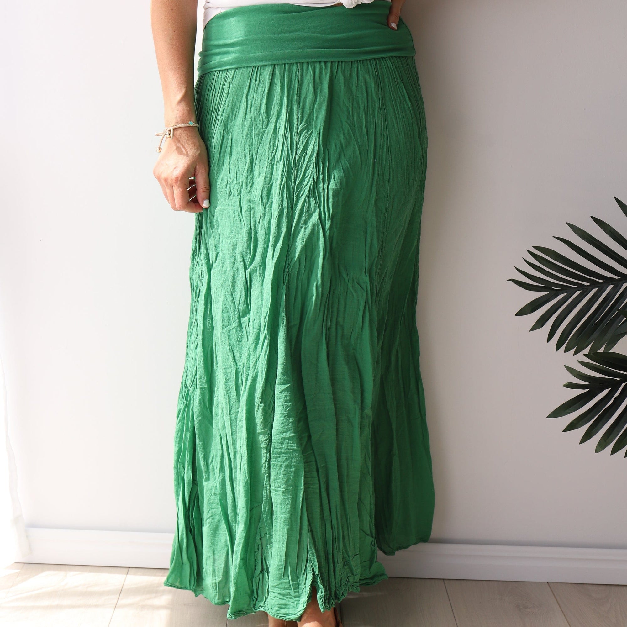 LEISURES ACCESSORIES SUMMER APPAREL JANALI Emerald Green