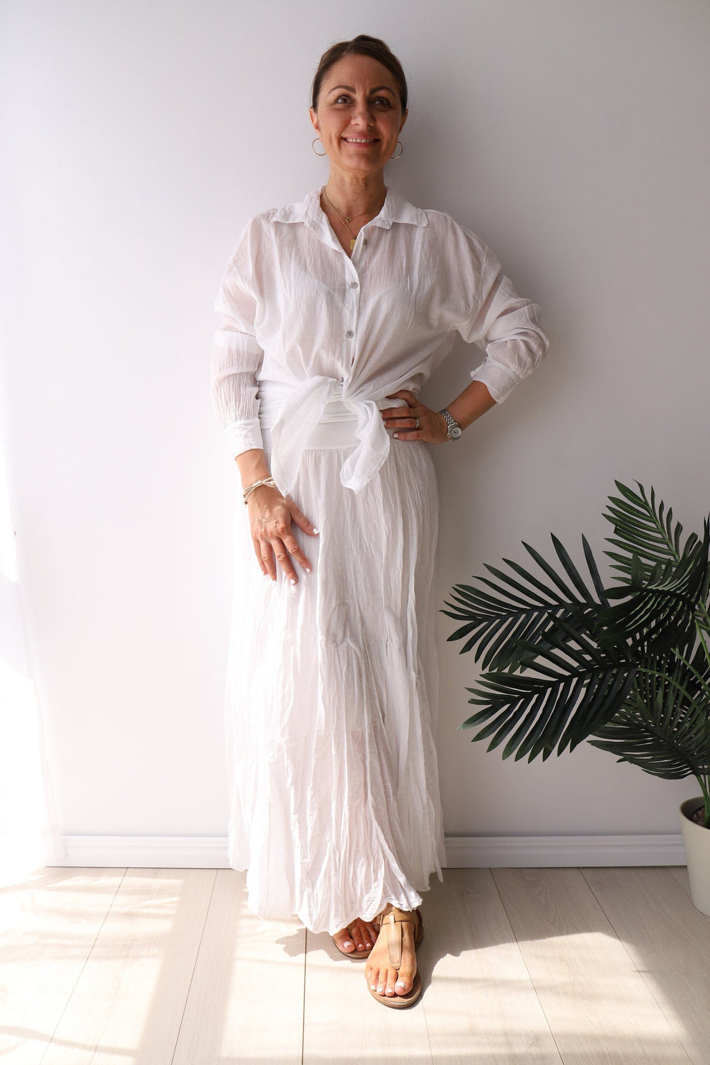 LEISURES ACCESSORIES SUMMER APPAREL JANALI White