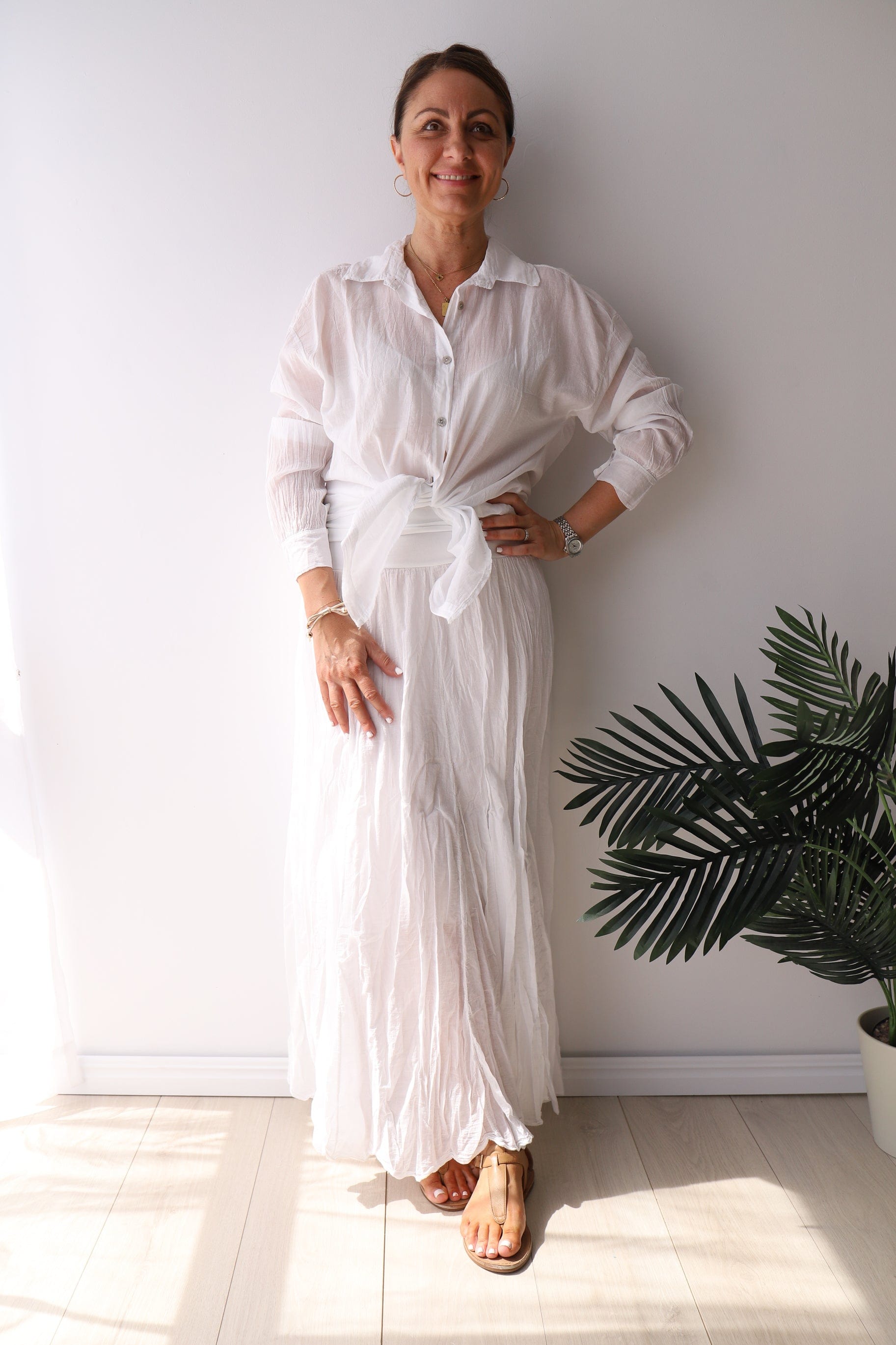 LEISURES ACCESSORIES SUMMER APPAREL JANALI White