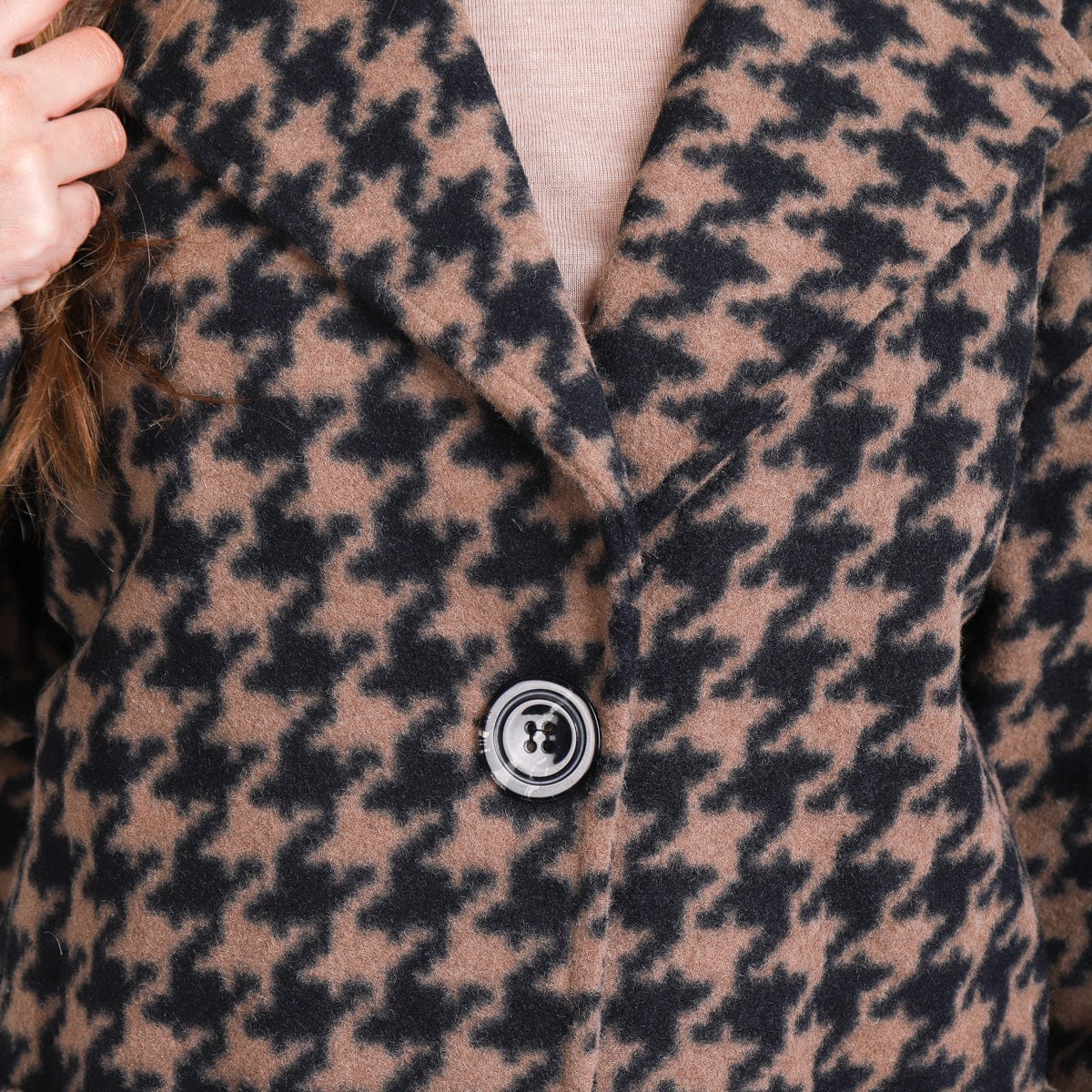 LEISURES ACCESSORIES WINTER APPAREL JASON Black and Camel