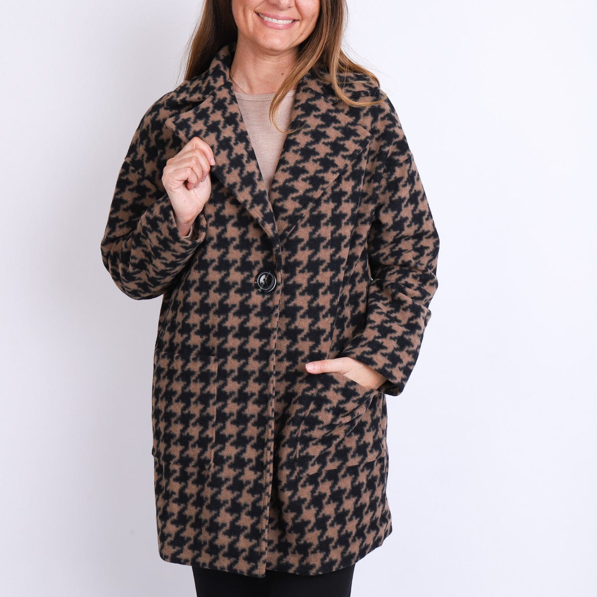 LEISURES ACCESSORIES WINTER APPAREL JASON Black and Camel