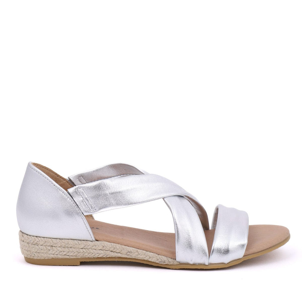 LEISURES FLAT SANDALS HOLLIE Silver