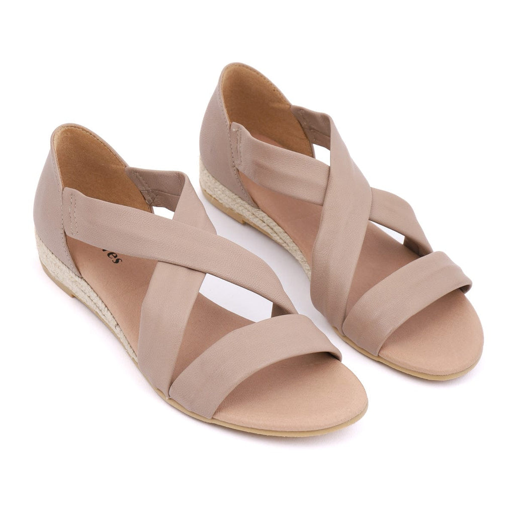 LEISURES FLAT SANDALS HOLLIE Taupe