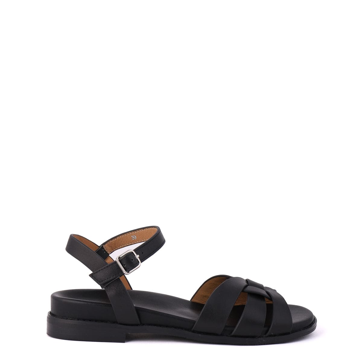 LEISURES FLAT SANDALS RIANNA Black
