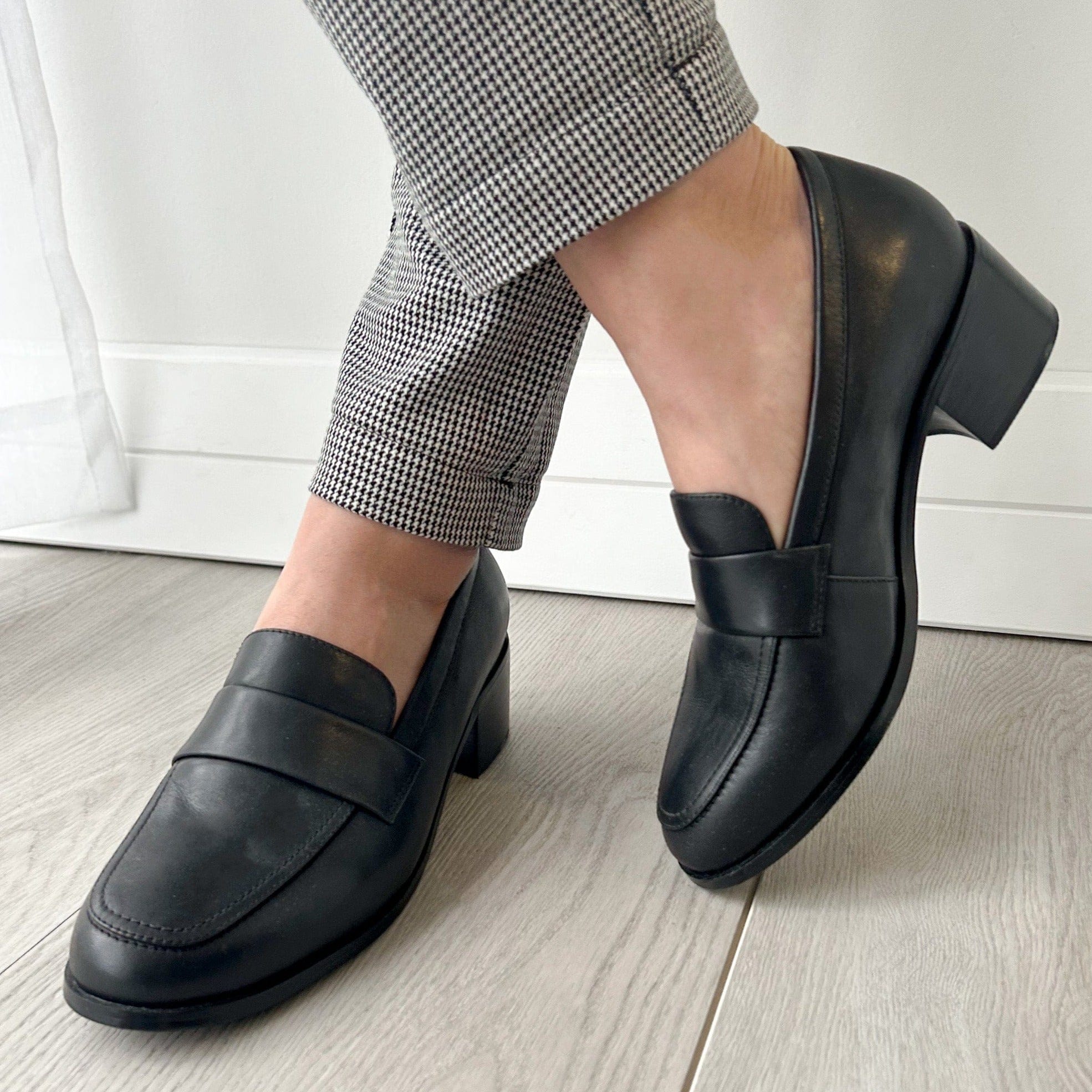 LEISURES LOAFERS RAVI Black