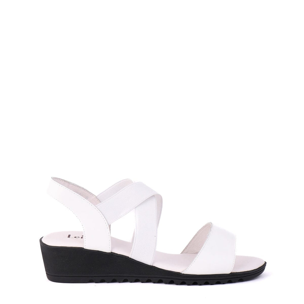 LEISURES LOW WEDGES HENRY White