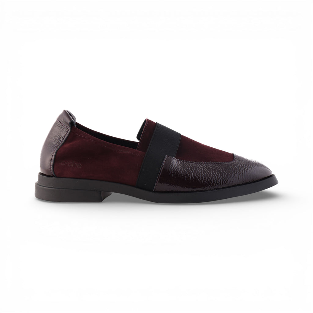 PARWOO Burgundy Patent Combo