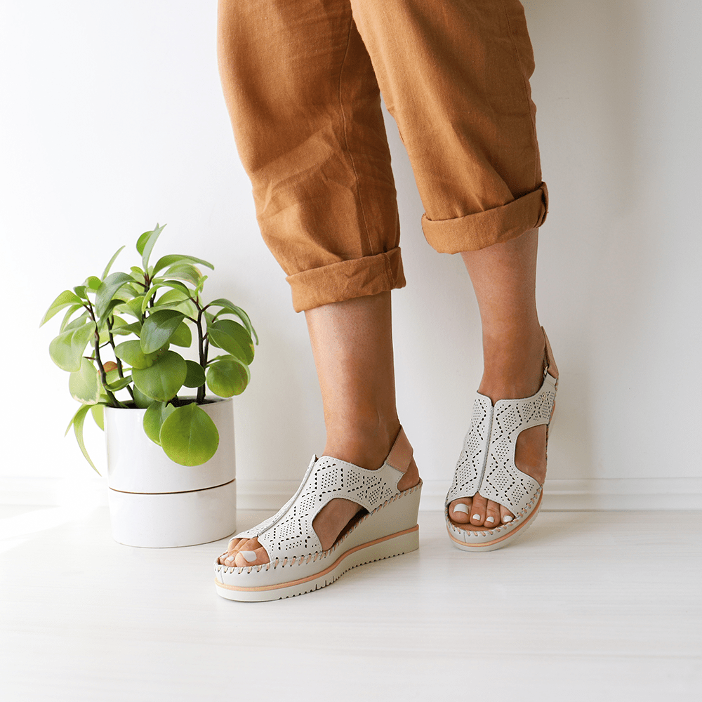 PIKOLINOS HIGH WEDGES KELSEY Off White