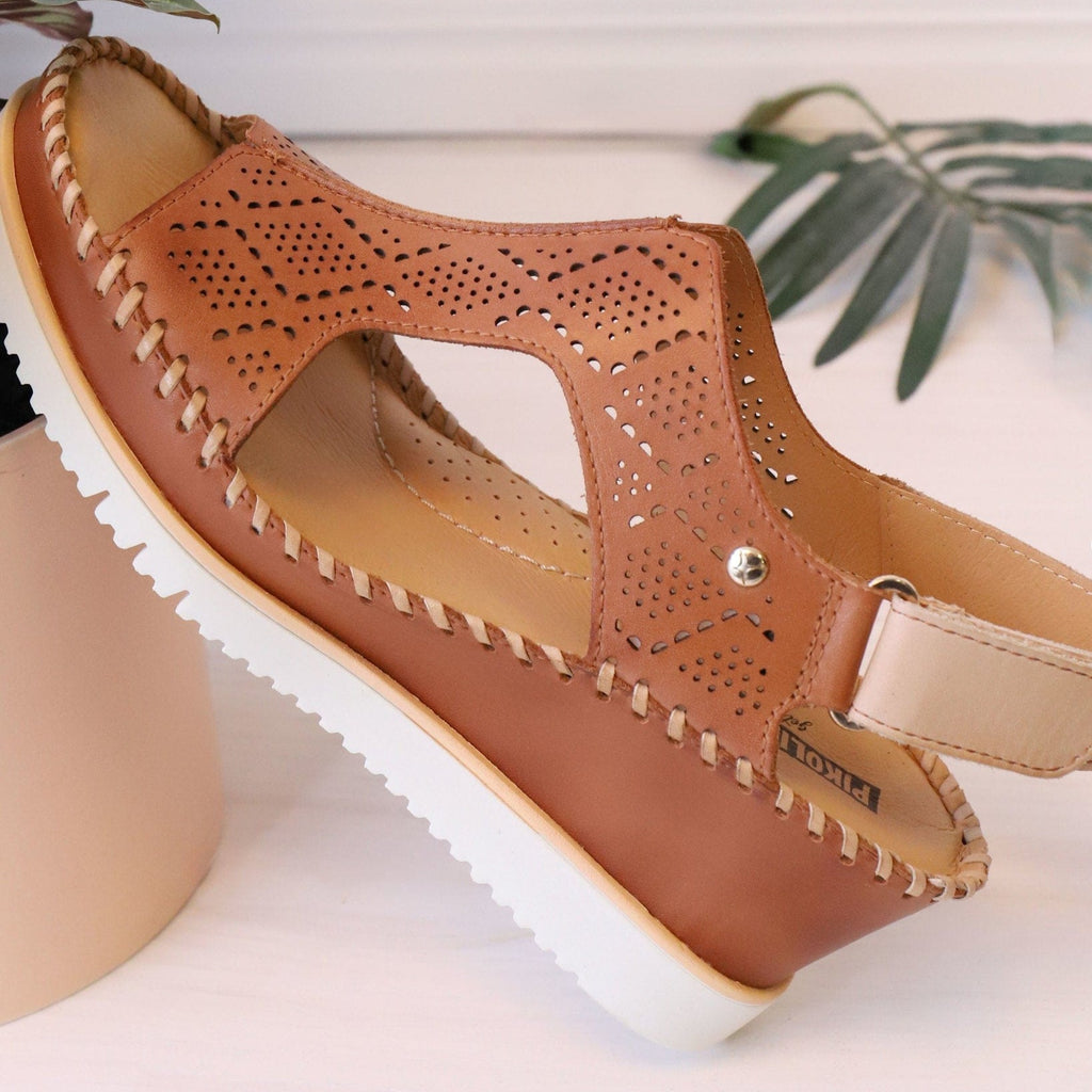 PIKOLINOS HIGH WEDGES KELSEY Tan