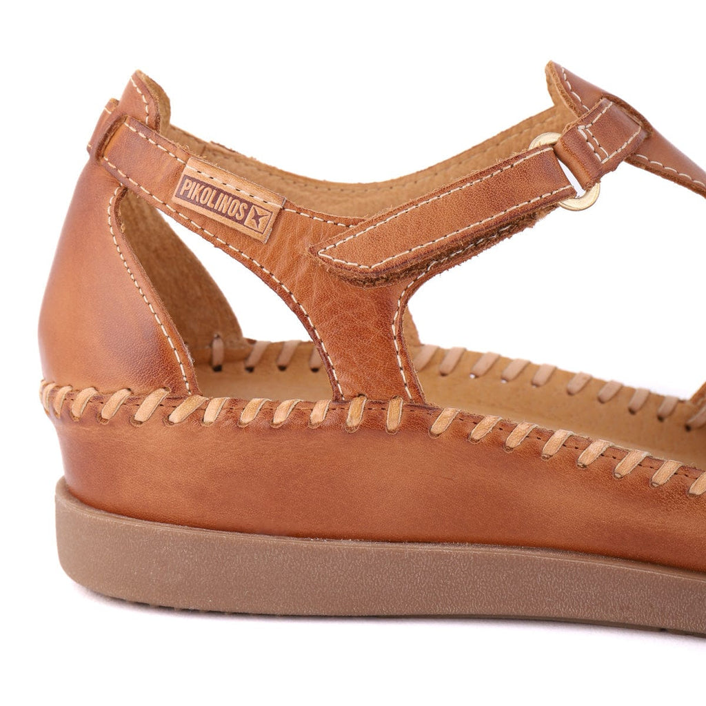 PIKOLINOS LOW WEDGE SANDALS KAMERON Tan
