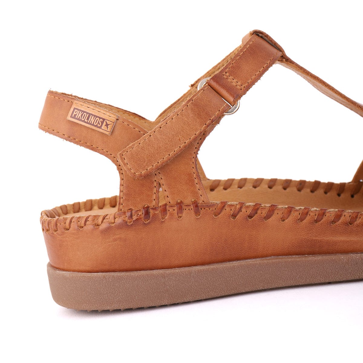 PIKOLINOS LOW WEDGE SANDALS KEMPSEY Tan