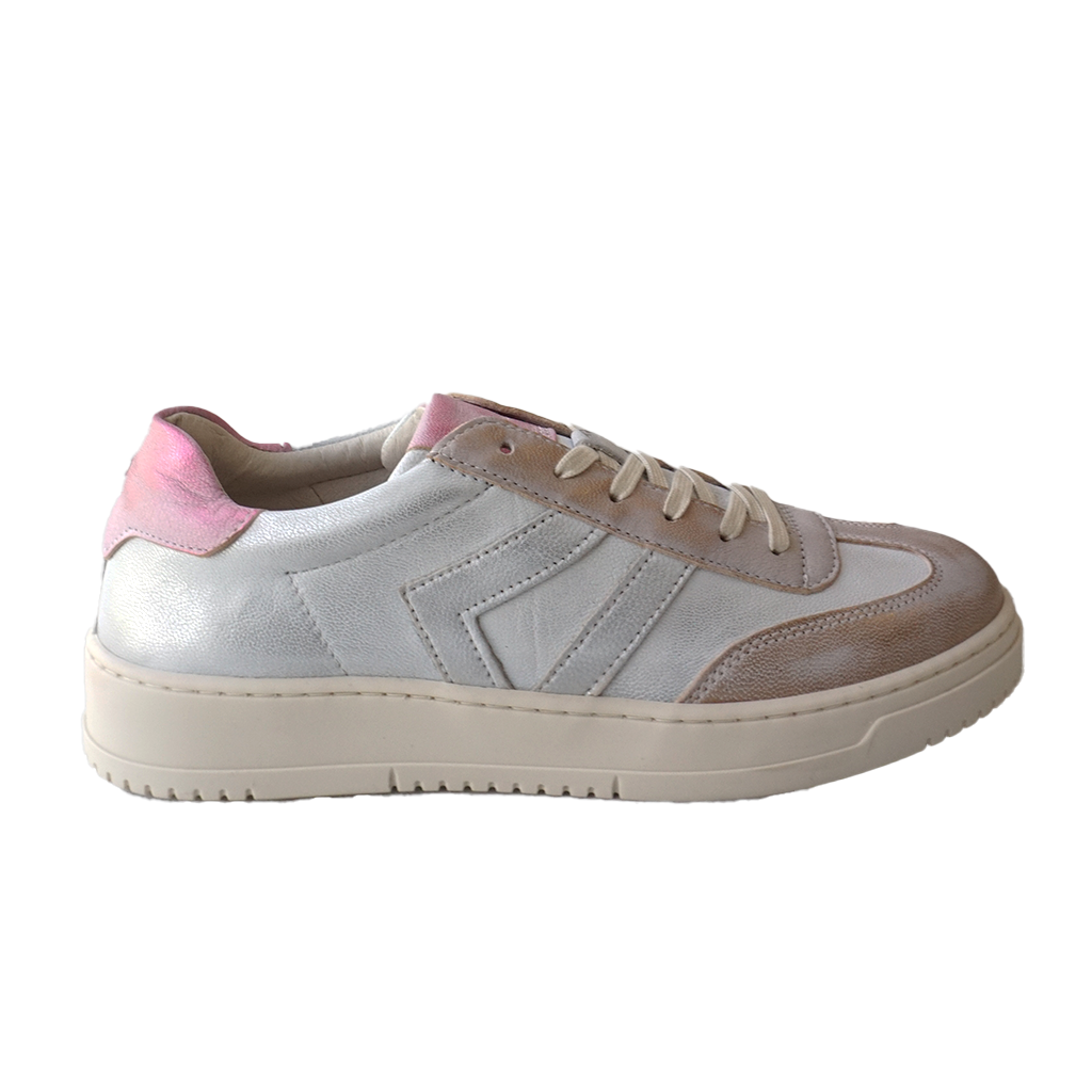 CLEO Pink Metallic/Beige Sole