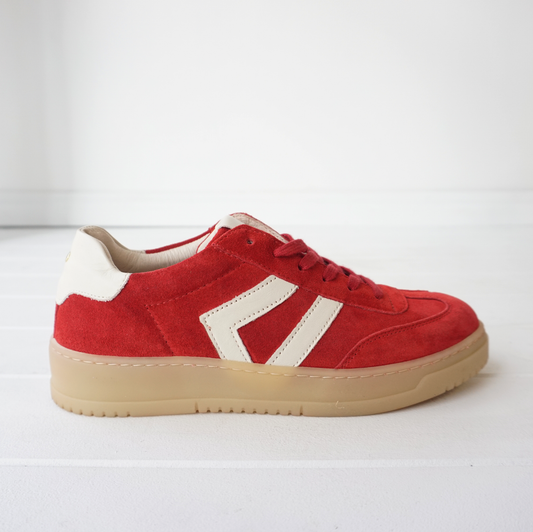 CLEO Red Suede