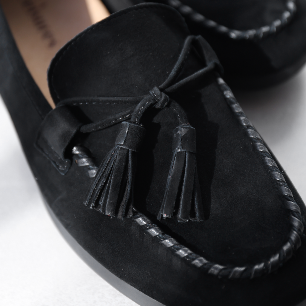 ROSABELLE Black Suede