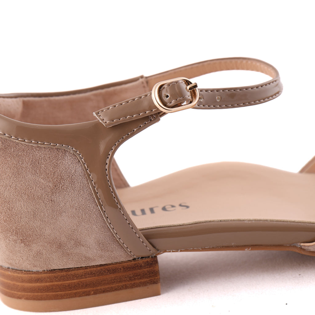 RYLEE Taupe Suede