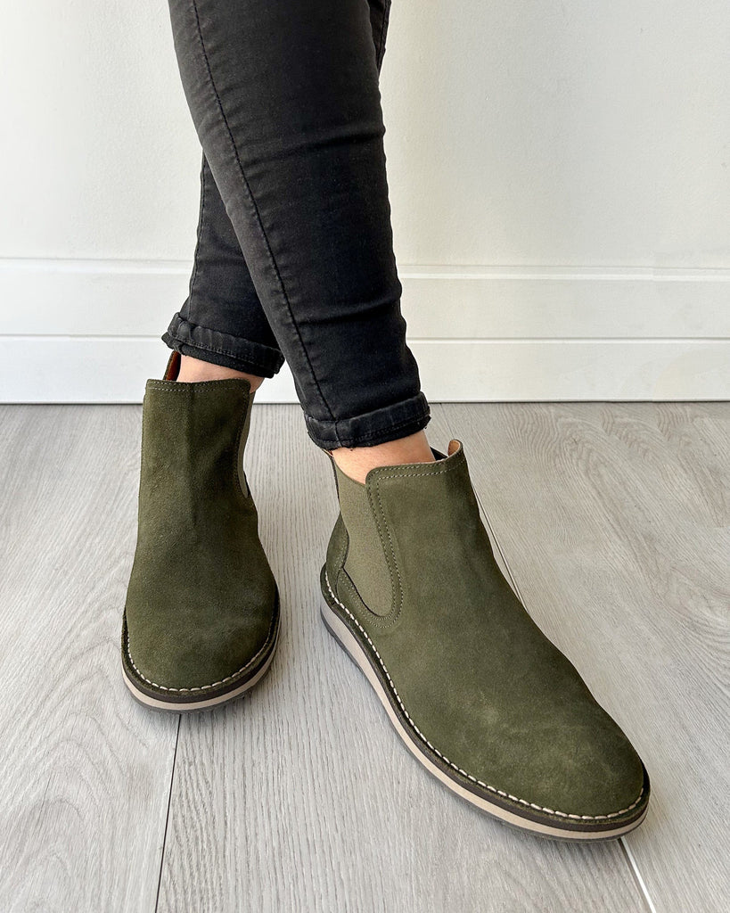 TONI PONS ANKLE BOOTS ISONA Khaki