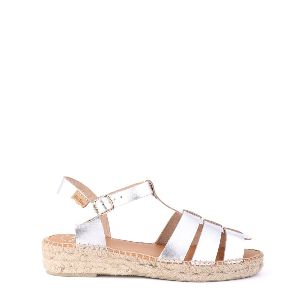 TONI PONS ESPADRILLES - LOW EMMA Silver