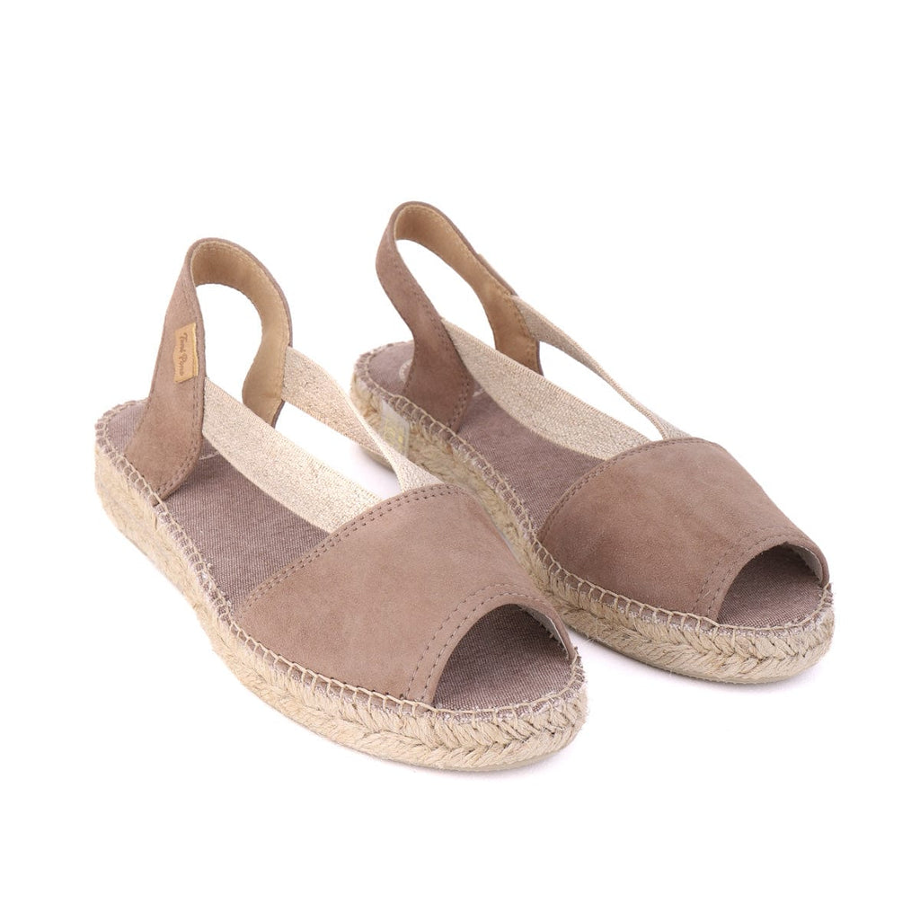 TONI PONS ESPADRILLES - LOW ETNA Taupe Suede