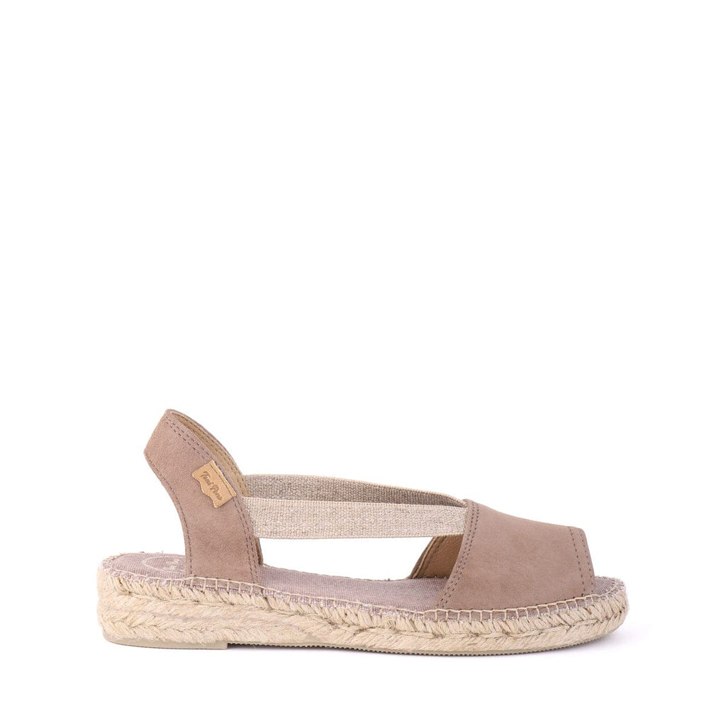 TONI PONS ESPADRILLES - LOW ETNA Taupe Suede