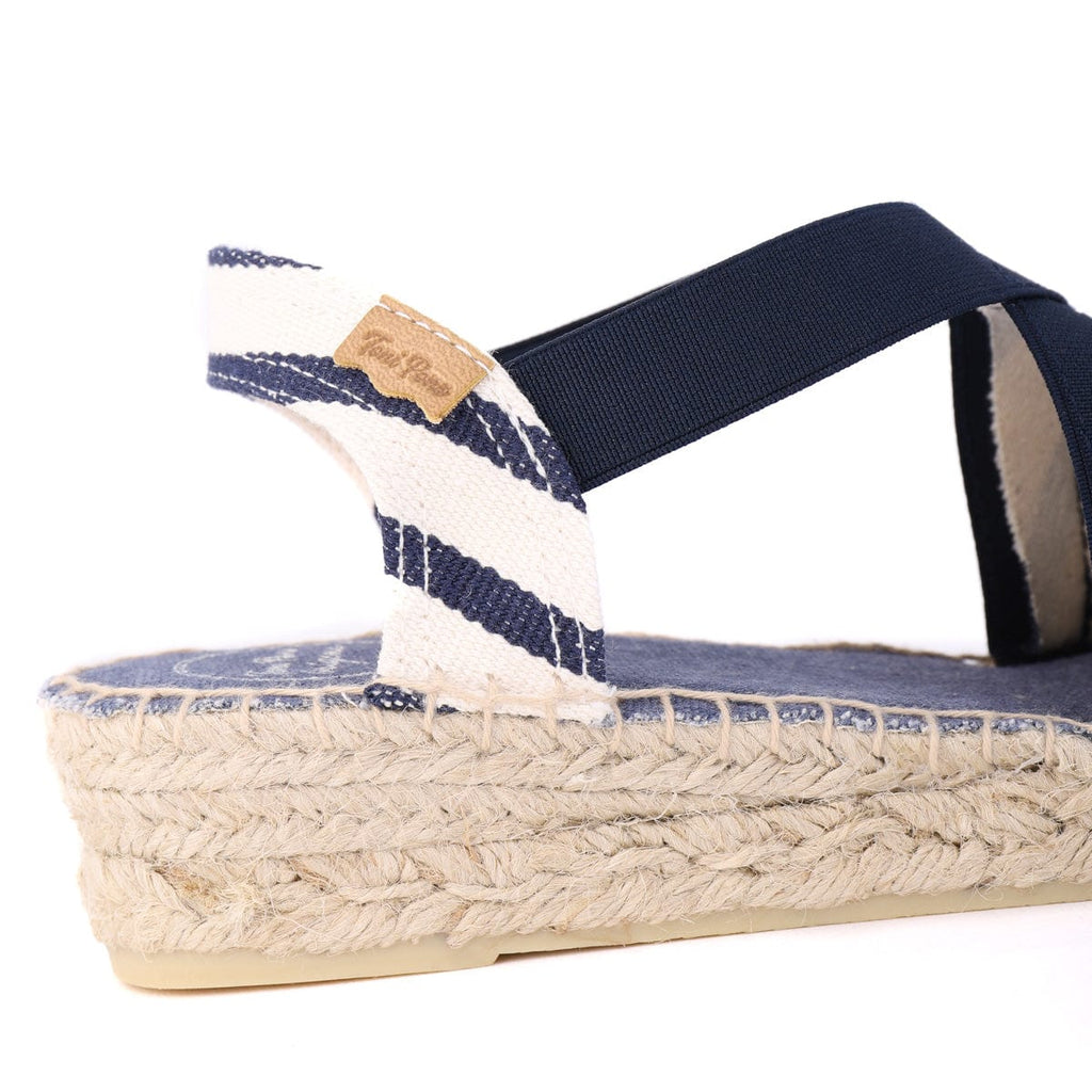 TONI PONS ESPADRILLES - LOW VERGES Ecru Navy