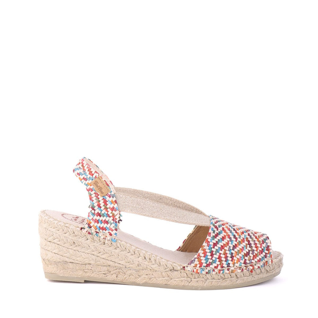 TONI PONS ESPADRILLES - MID TEIDE Multi Raffia
