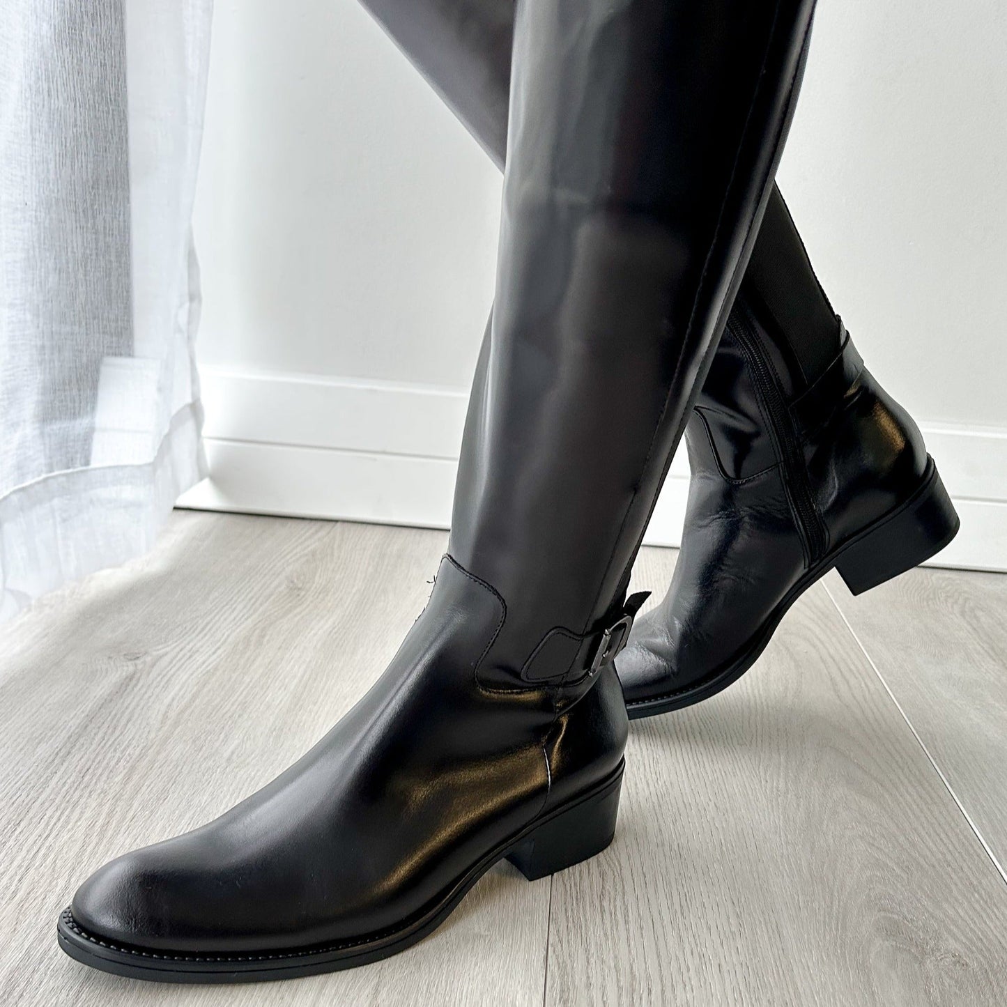 TONI PONS LONG BOOTS TACOMA Black
