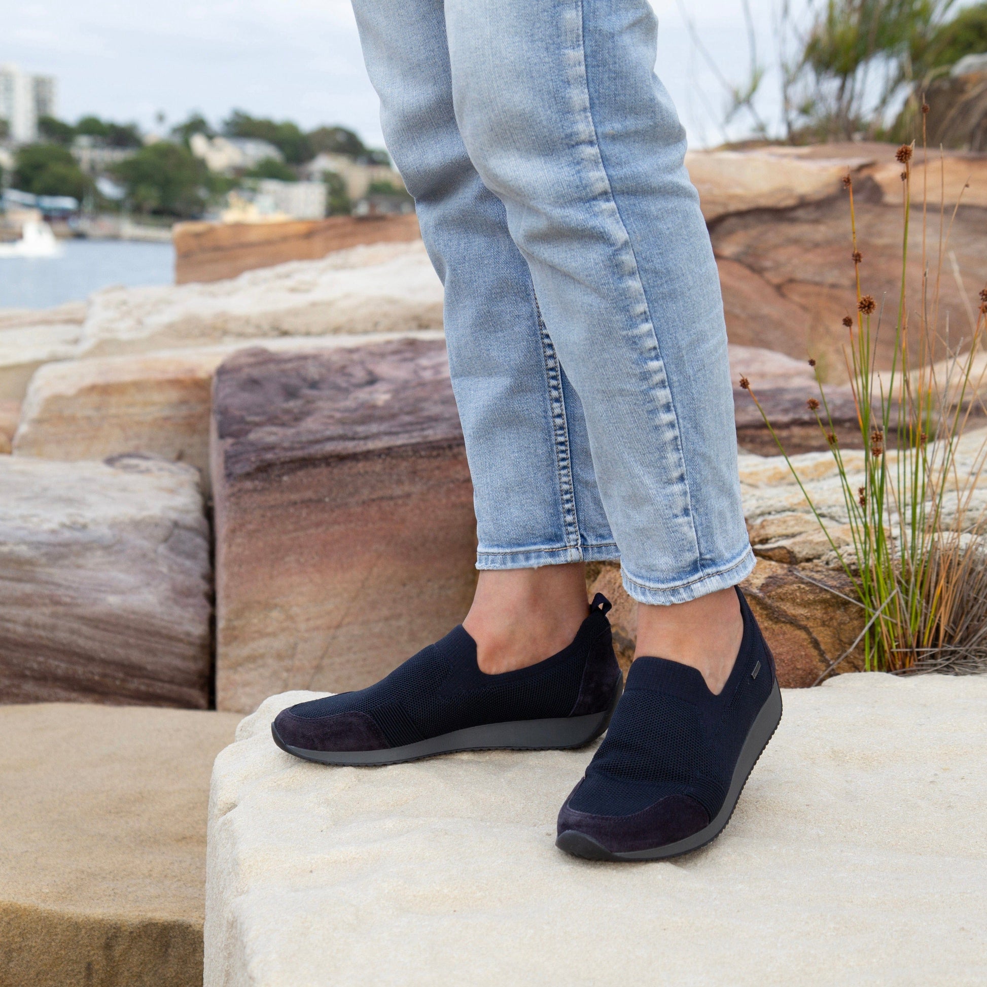 ARA ATHLEISURE SHOES 44061 Navy