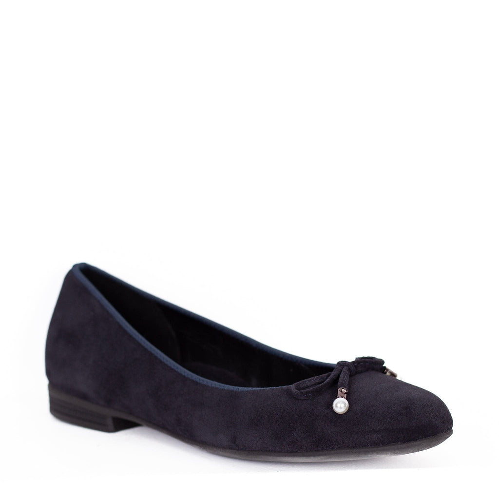 ARA BALLETS 31324 Navy Suede