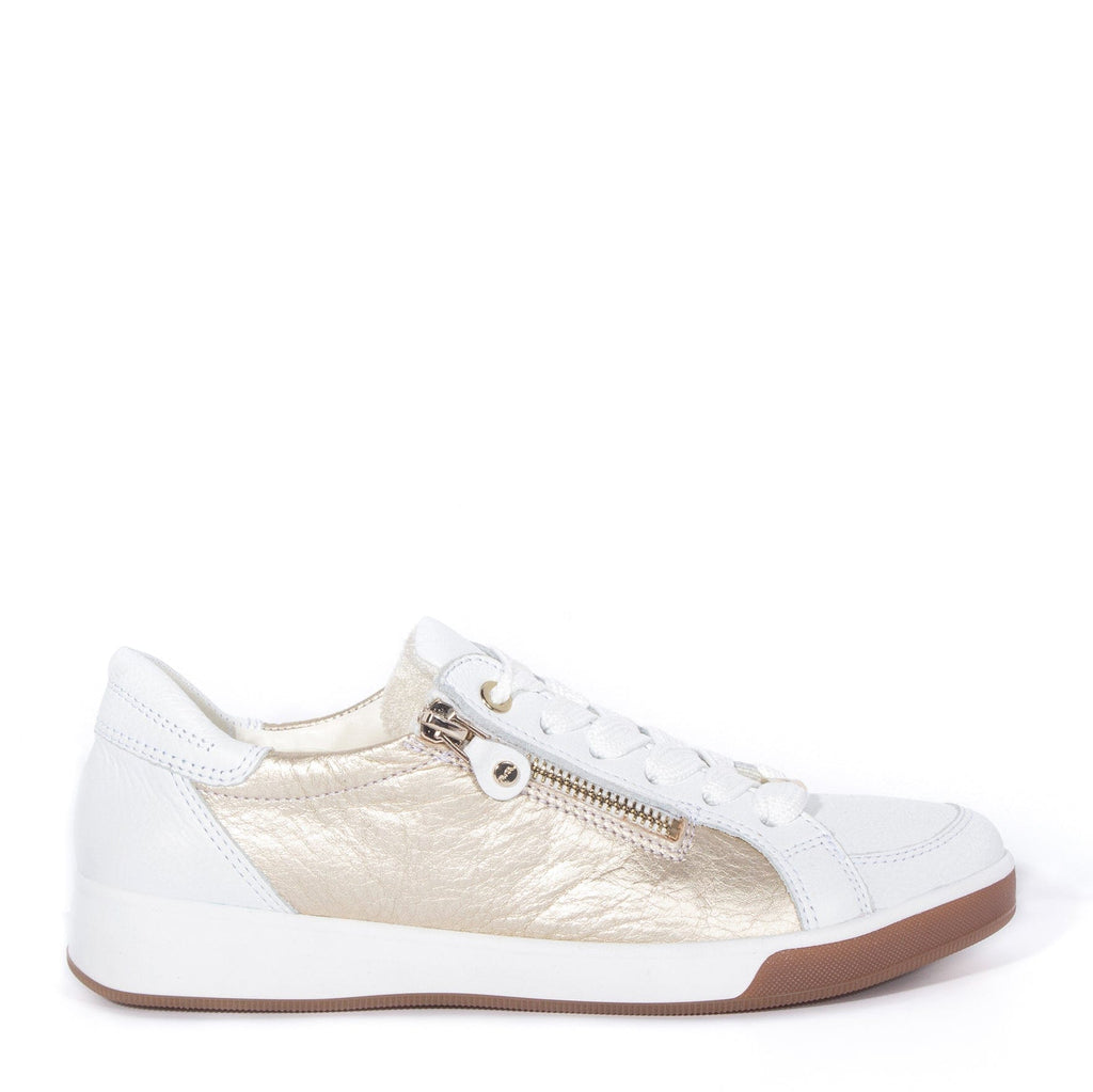 ARA LACE UPS 34432 WHITE AND GOLD