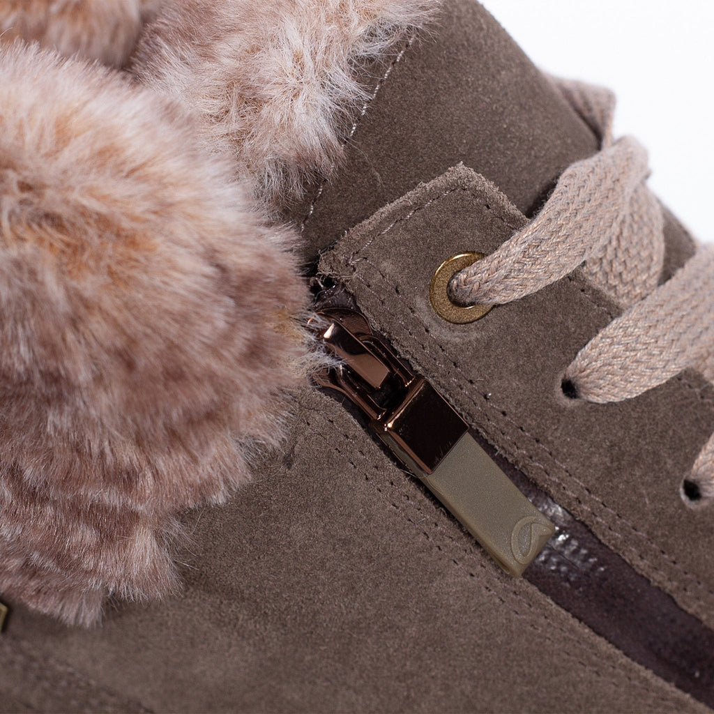 ARA LACE UPS 46513 Taupe Suede