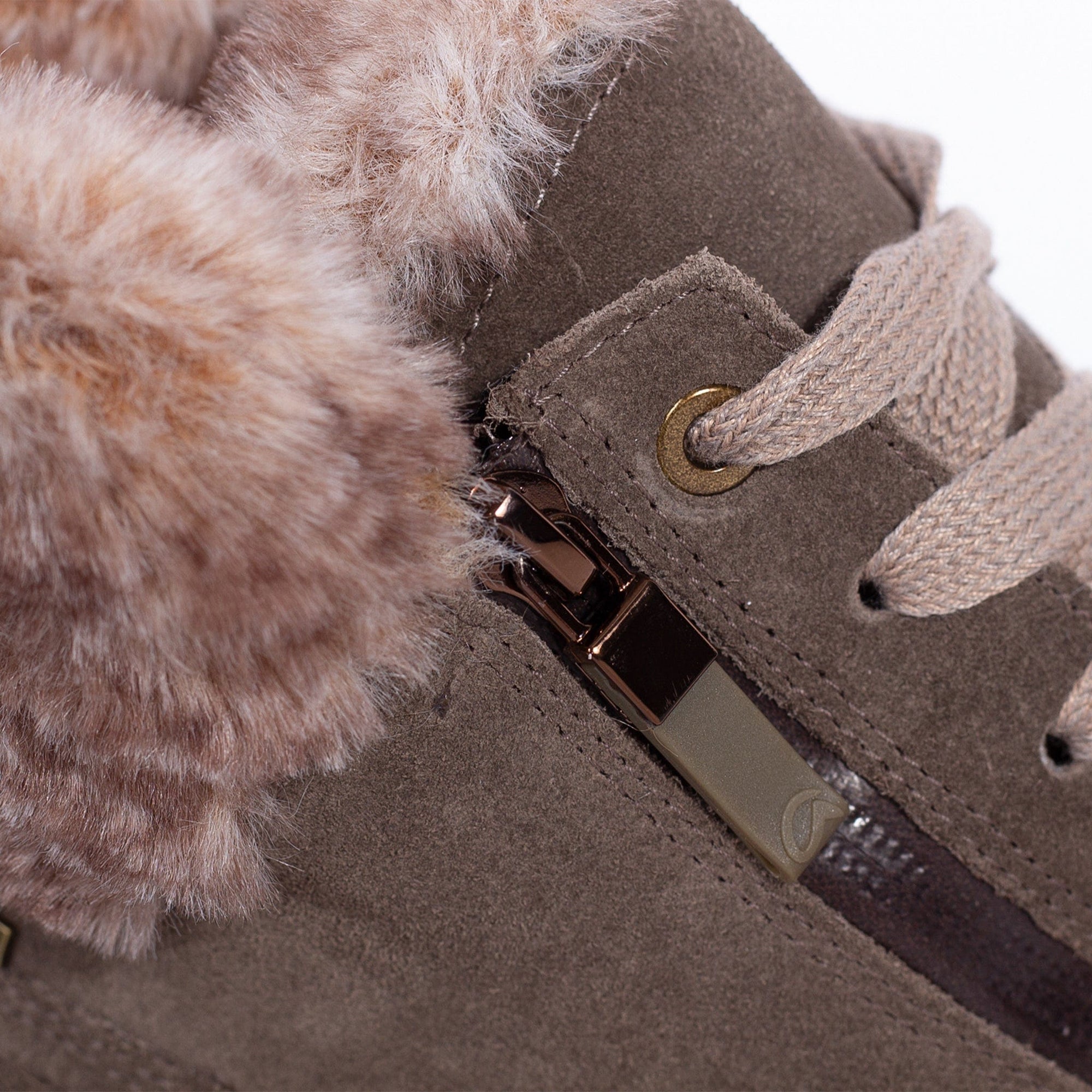 ARA LACE UPS 46513 Taupe Suede