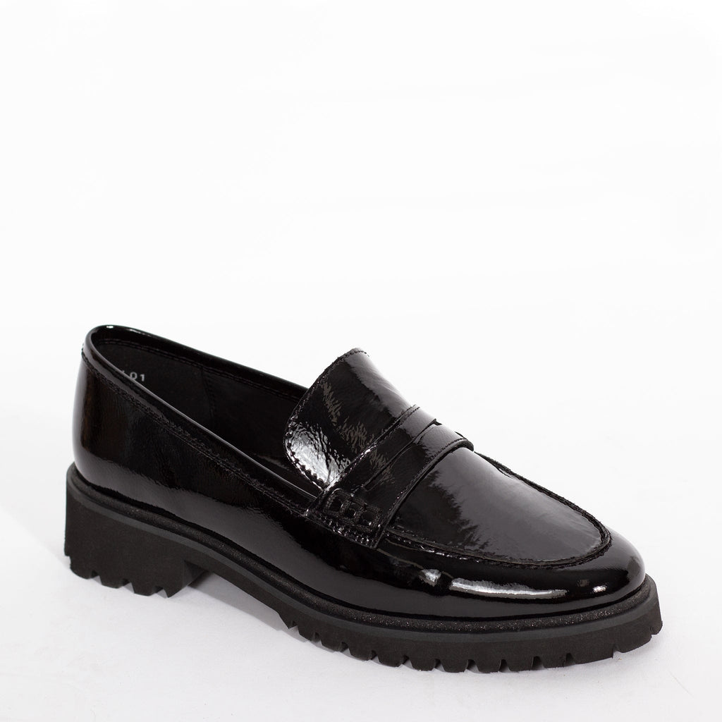 ARA LOAFERS 31201 Black Patent