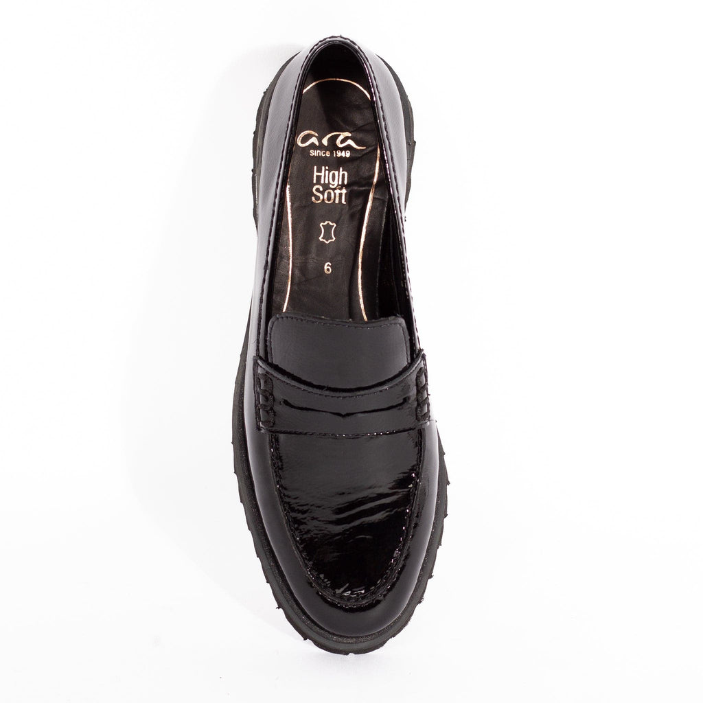 ARA LOAFERS 31201 Black Patent