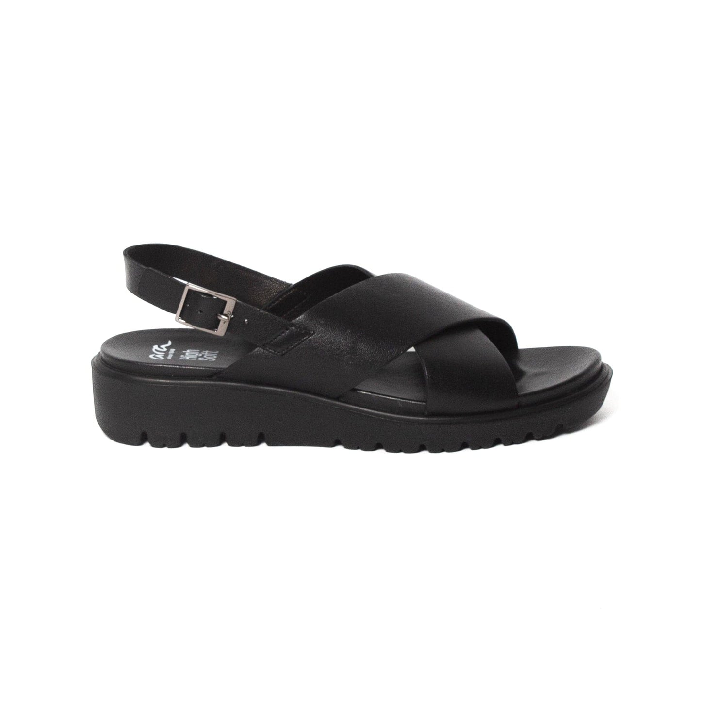 ARA LOW WEDGE SANDALS 33502 Black