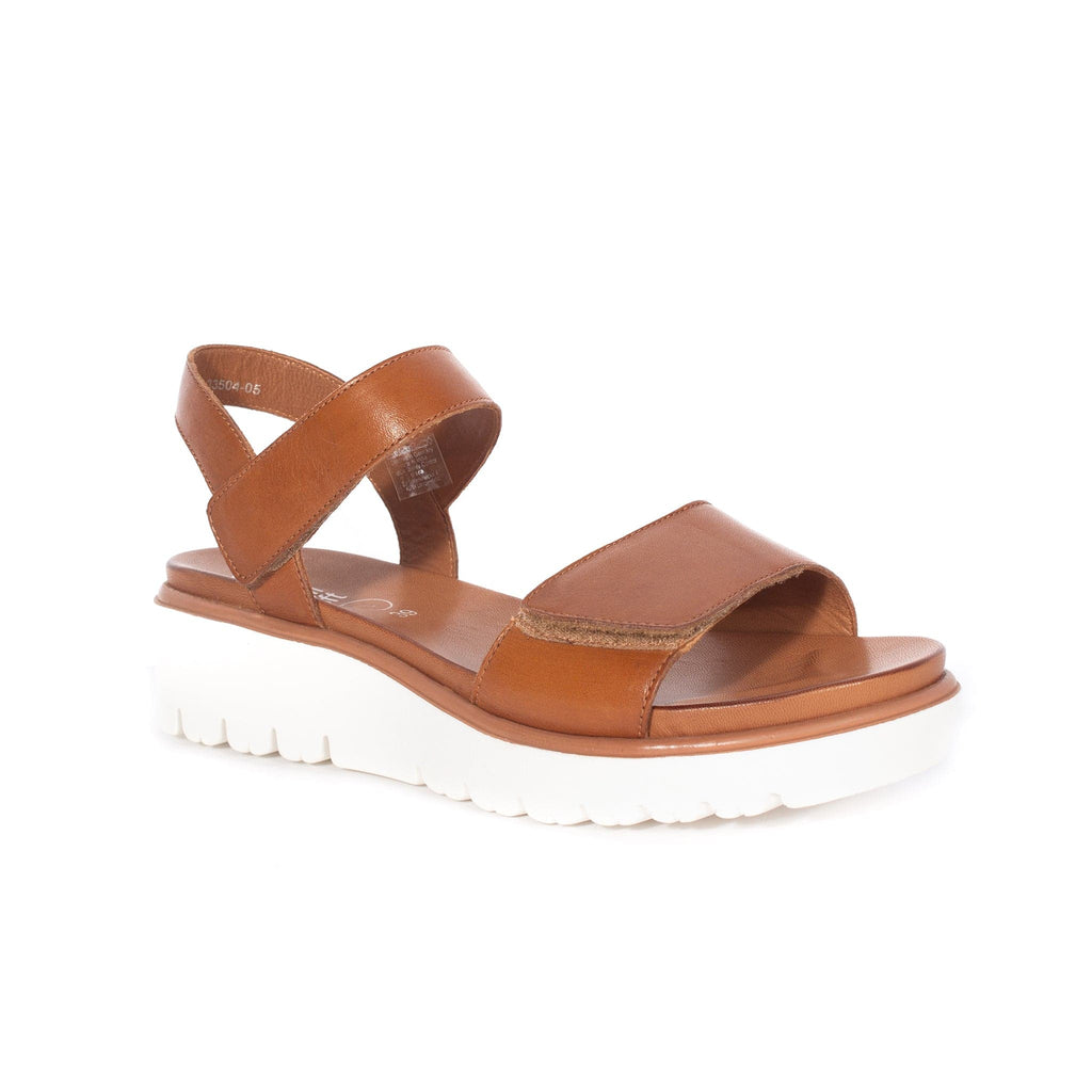 ARA LOW WEDGE SANDALS 33504 Tan