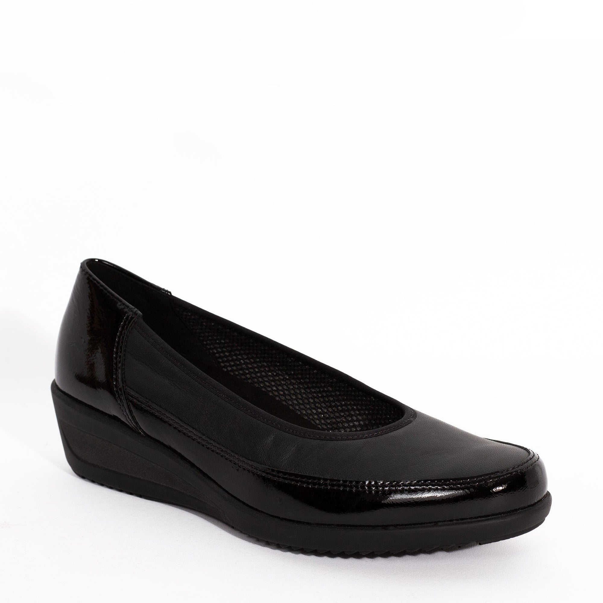 ARA LOW WEDGES 40617 Black Combo