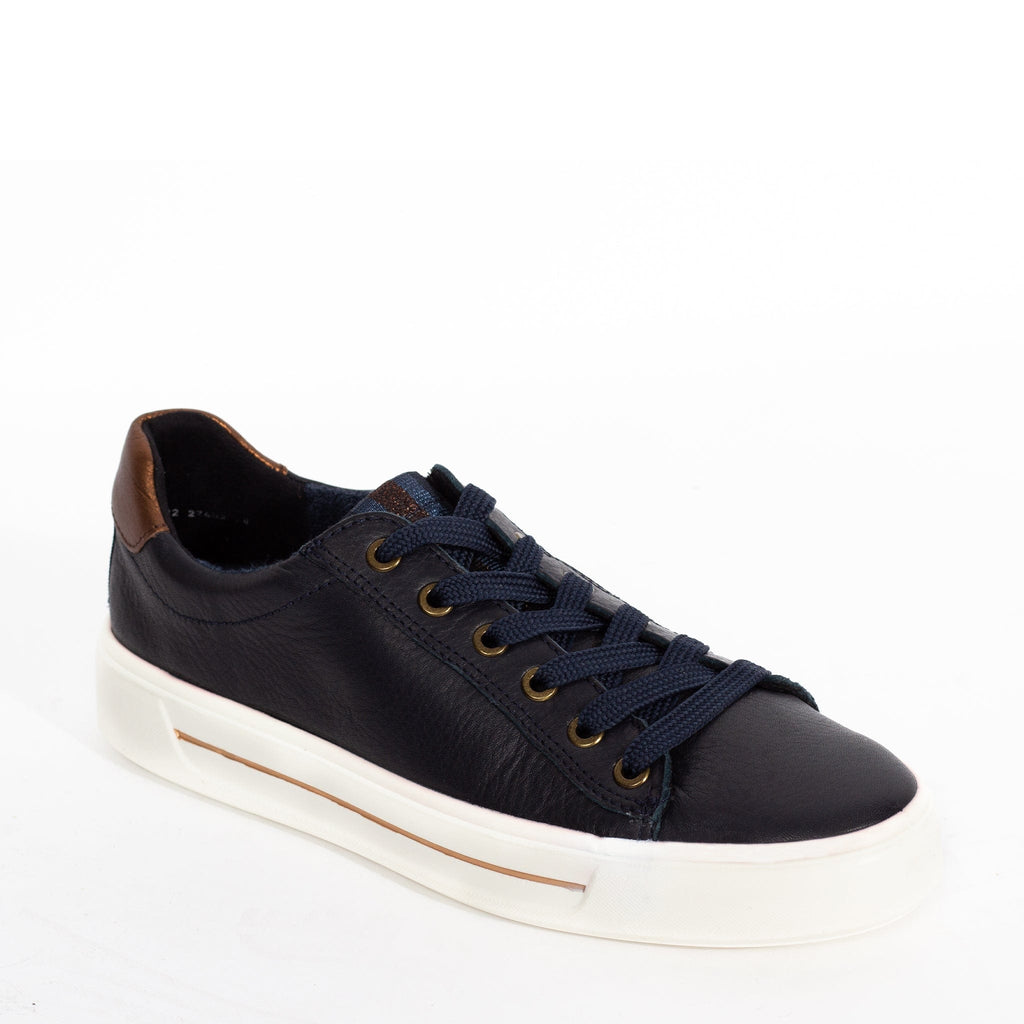 ARA SNEAKERS 27402 Navy/Bronze