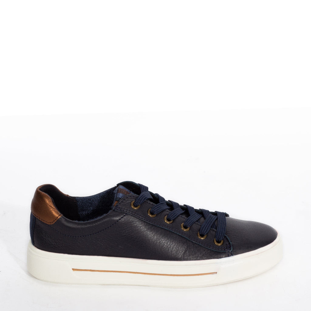 ARA SNEAKERS 27402 Navy/Bronze