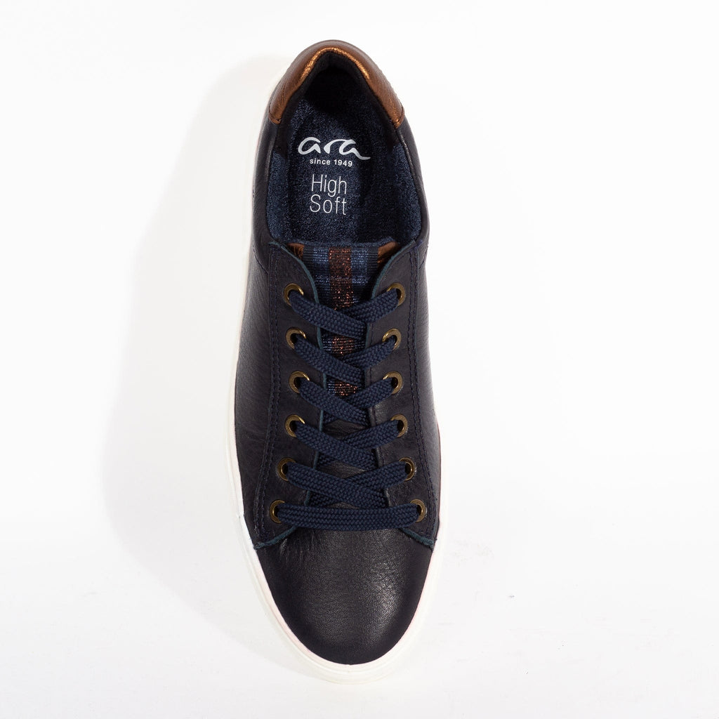 ARA SNEAKERS 27402 Navy/Bronze