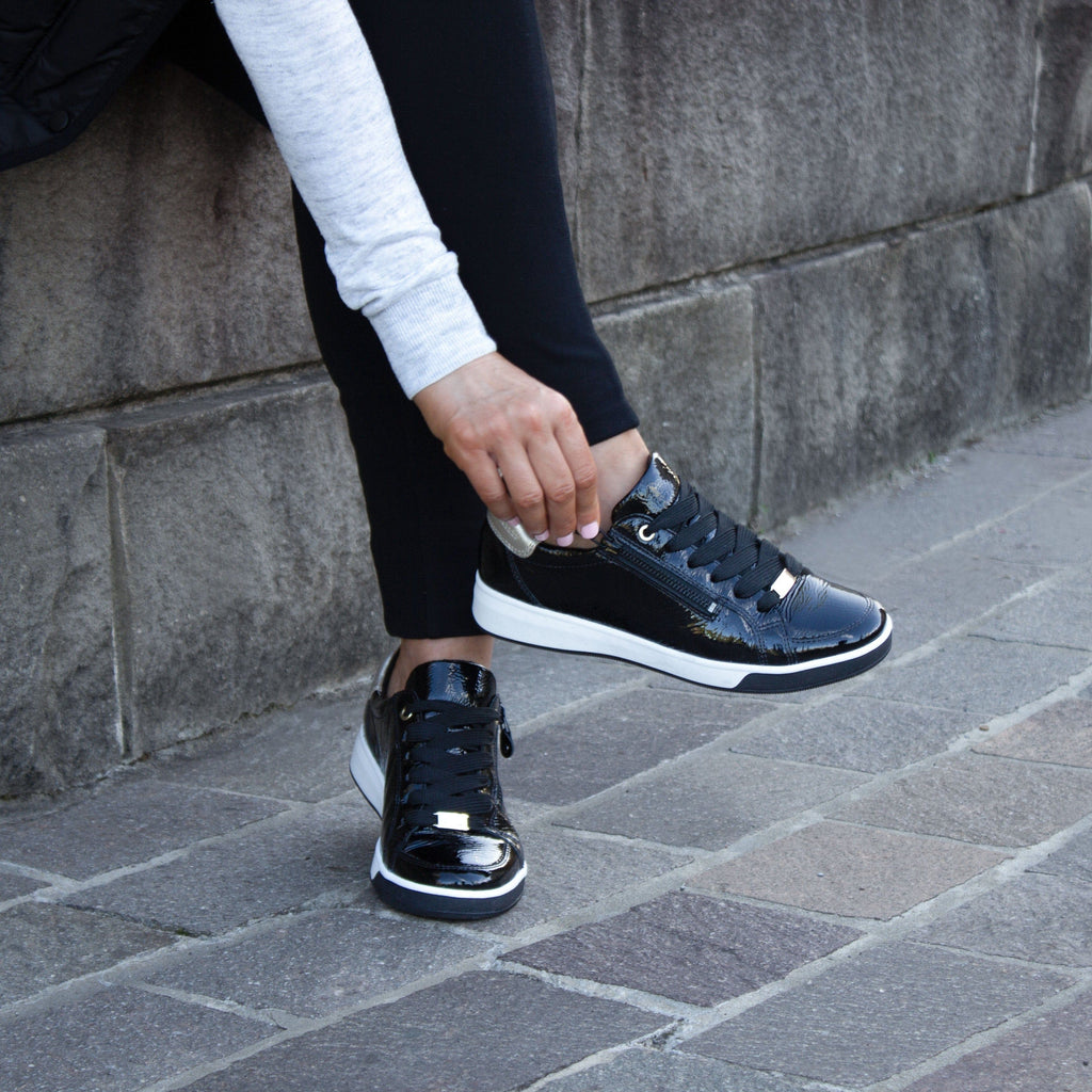 ARA SNEAKERS 34432 Black Patent
