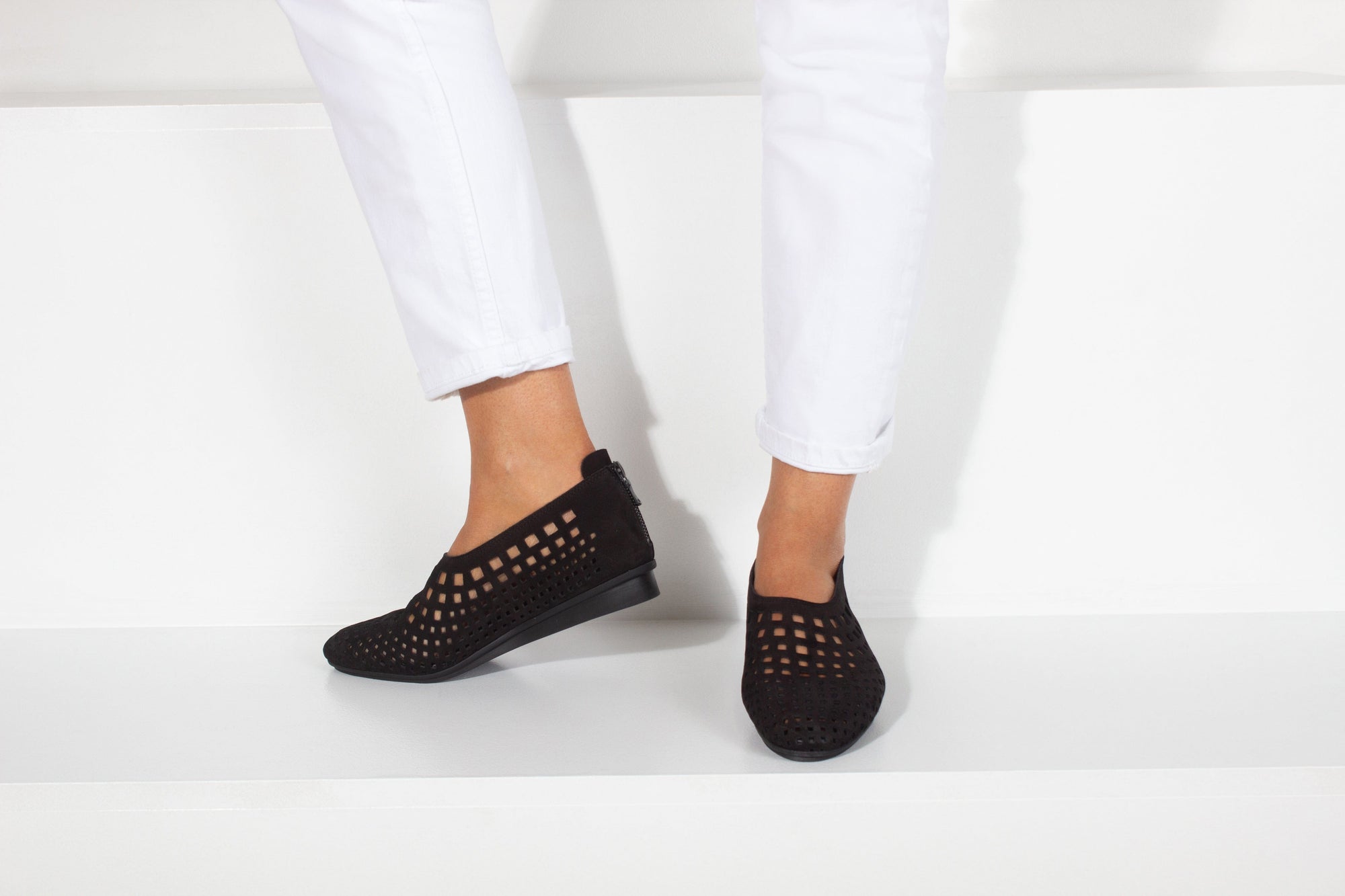 ARCHE LOAFERS NIRICK Black Nubuck