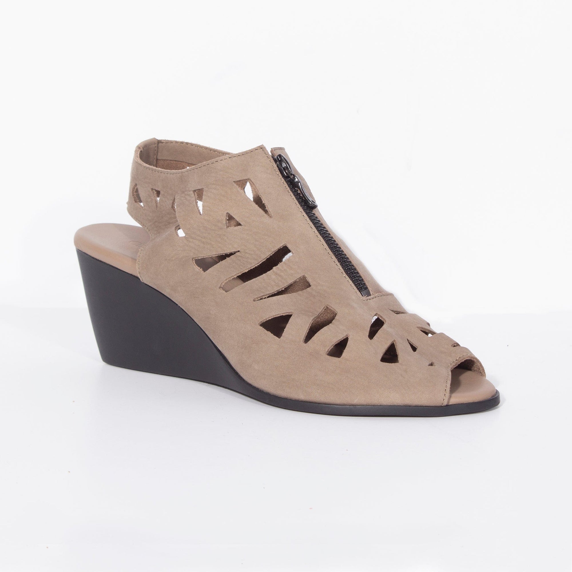 ARCHE WEDGES EGGAYA Taupe Nubuck