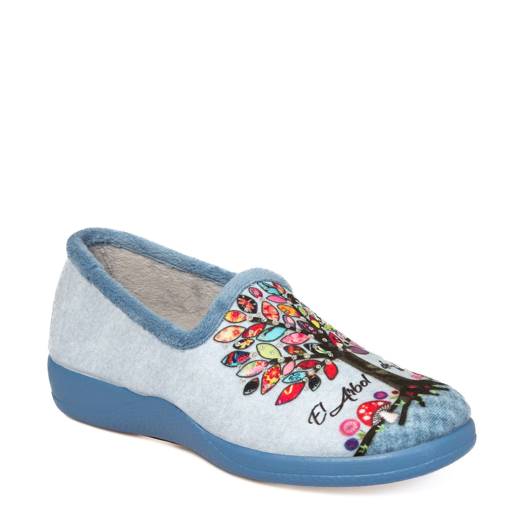 DEVALVERDE SLIPPERS SLIPPERS 1138 BLUE