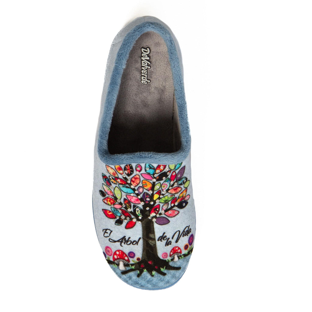 DEVALVERDE SLIPPERS SLIPPERS 1138 BLUE