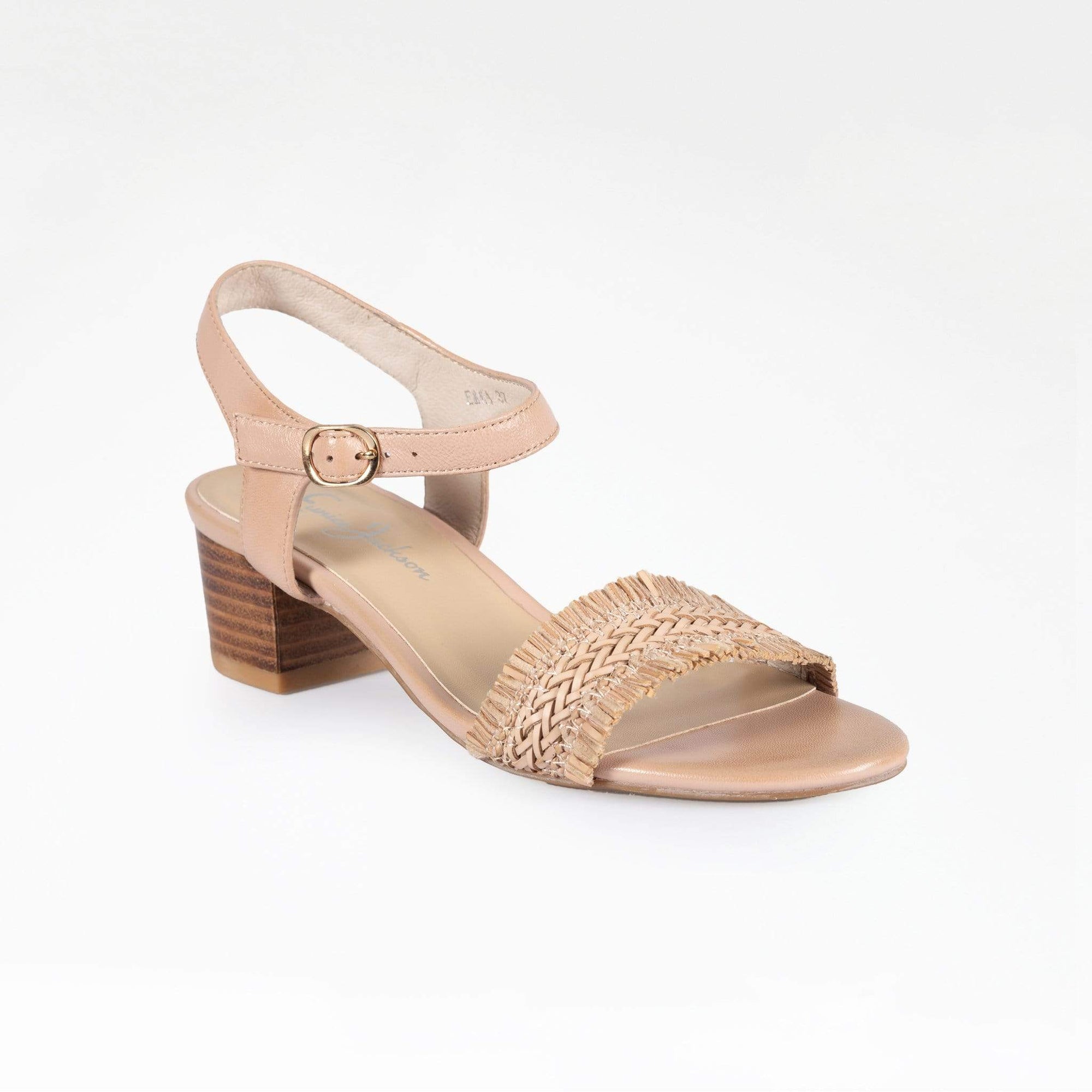 EUNICE JACKSON LOW HEELED SANDALS EMMA