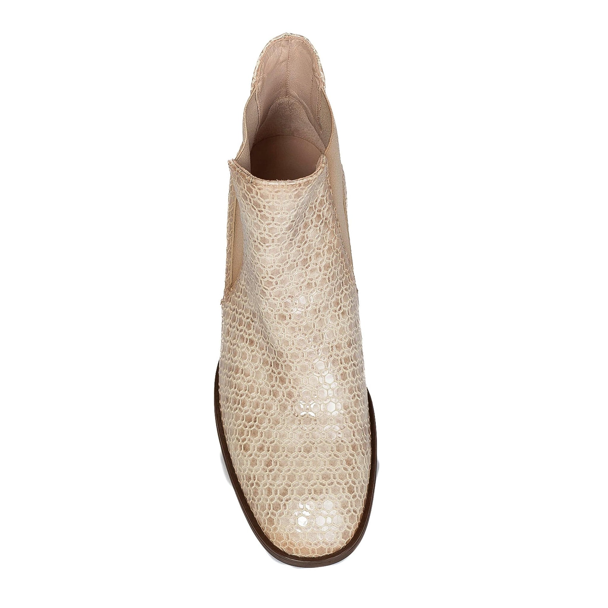 HISPANITAS ANKLE BOOTS SANDRINE Vanilla Patent