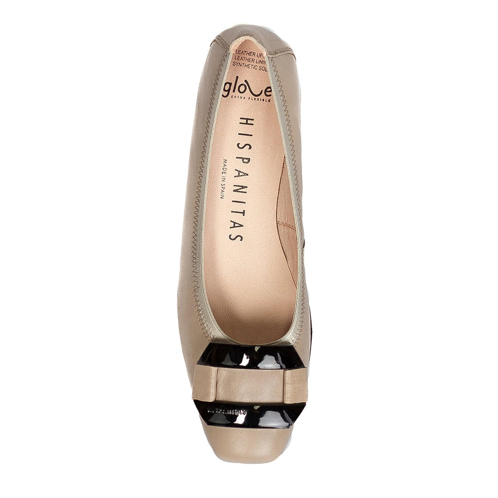 HISPANITAS LOW COURT SHOES STAFFORD Taupe